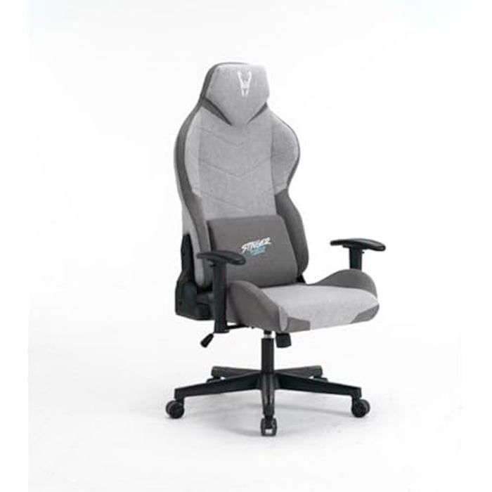 Woxter Stinger Station Titan Grey Fabric Gaming Chair