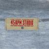 45PRM STUDIO made in Japan Long sleeve India shirt Blue Men's Used