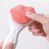 Silicone Silica Gel Facial Brush Soft Facial Face Scrubber Brush  Hand Wash Brush