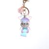 Cute Bag Pendant Deer Acrylic Elk Keychain Flashlight Keychain Key Lanyard Car Keyring