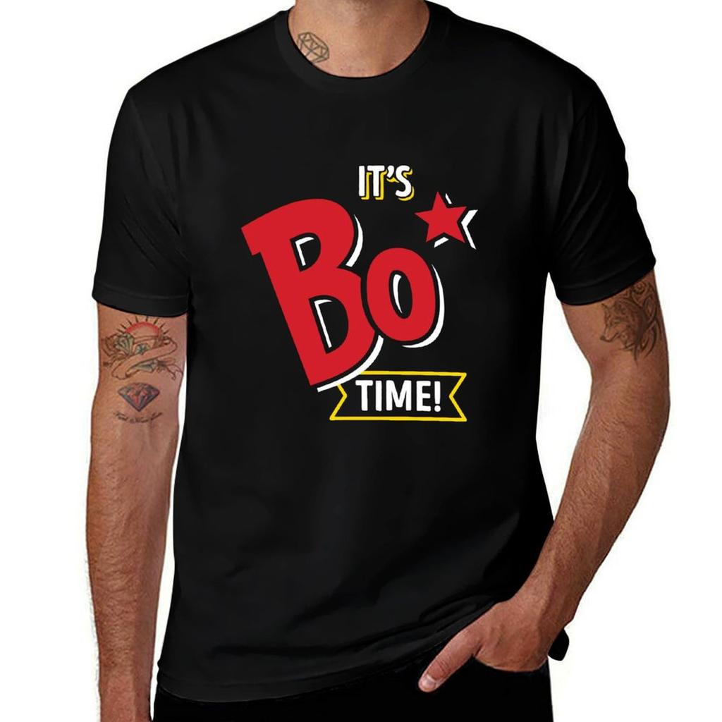 Its Bo Time Bojangles TShirt Casual Lightweight Short Sleeve Top