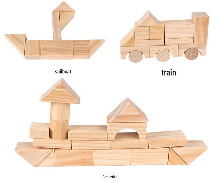 Montessori Educational Construction Toys: Children's Building Blocks Set for Kindergarten & Early Education