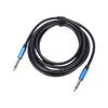 Guitar Cable 6.35mm Mono Sound Cable Dual Straight Plug Professional Copper   Waterproof for Music Instrument Stage Performance