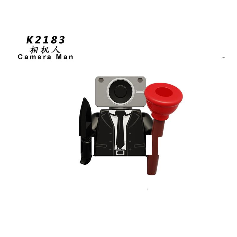 Duchess Toilet Man New Gman5.0 Blocks Female Special Forces Bricks For Toys Gifts Action Figures Building Blocks For Children