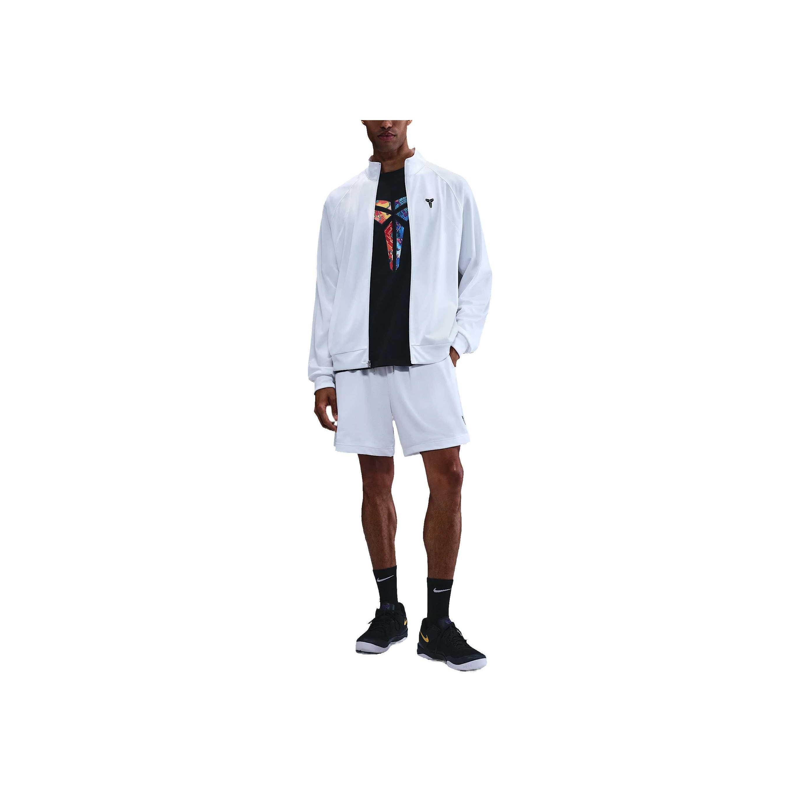 

Nike Dri-Fit Swoosh Kobe Sheath Soft Skin-Friendly Minimalist Versatile Lace-Up Sports Shorts Men shorts White HJ8103-100 2XL