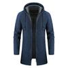 Maglioni da uomo, cappotto, autunno inverno, nuovi caldi, cerniera, medio lungo, cardigan in velluto, maglioni da uomo, casual, maglieria, felpa, maglione, abbigliamento da uomo