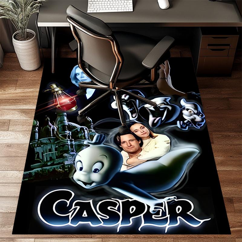 1pc Casper1 Design Printed Area Rug Carpet for Bedroom Living Room Home Decor Rugs Mat Non Slip Mat Rug for Bedside