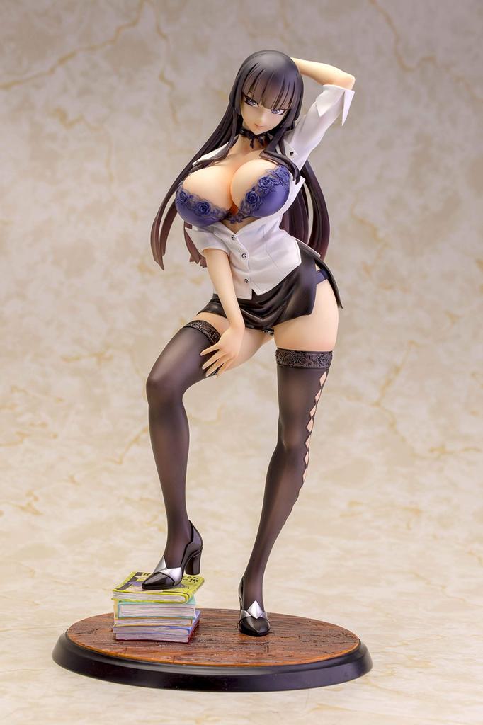 SKYTUBE Ayame Illustration by Scale PVC Painted Finished Figure Ban! 1/6