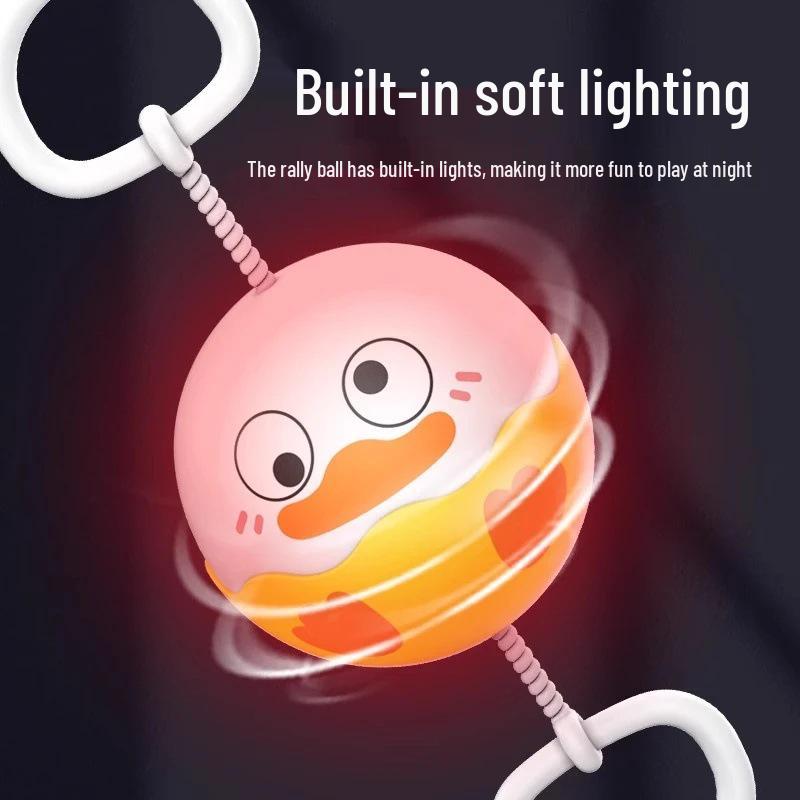 Neukundenangebot: Blinkendes Zugseil Schwungrad Dekompressionsspielzeug für Kinder