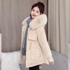 2025 winter new clothes women's hooded short warm women's clothing is versatile and loose fashionable women's jacket
