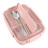 Lunch Box 4 Compartments Design 304 Stainless Steel Matching Tableware Portable Lunch Containers