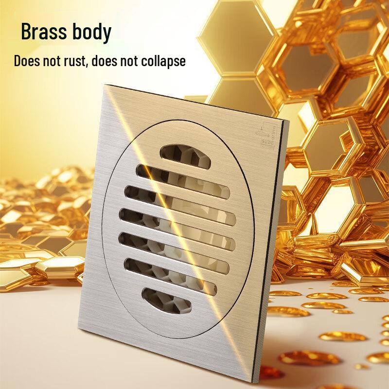 Submarine Ultra-Thin Floor Drain