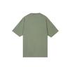 Converse T Shirts Unisex Gray Green Crew Neck Moderate Straight Fit 10021630-A06