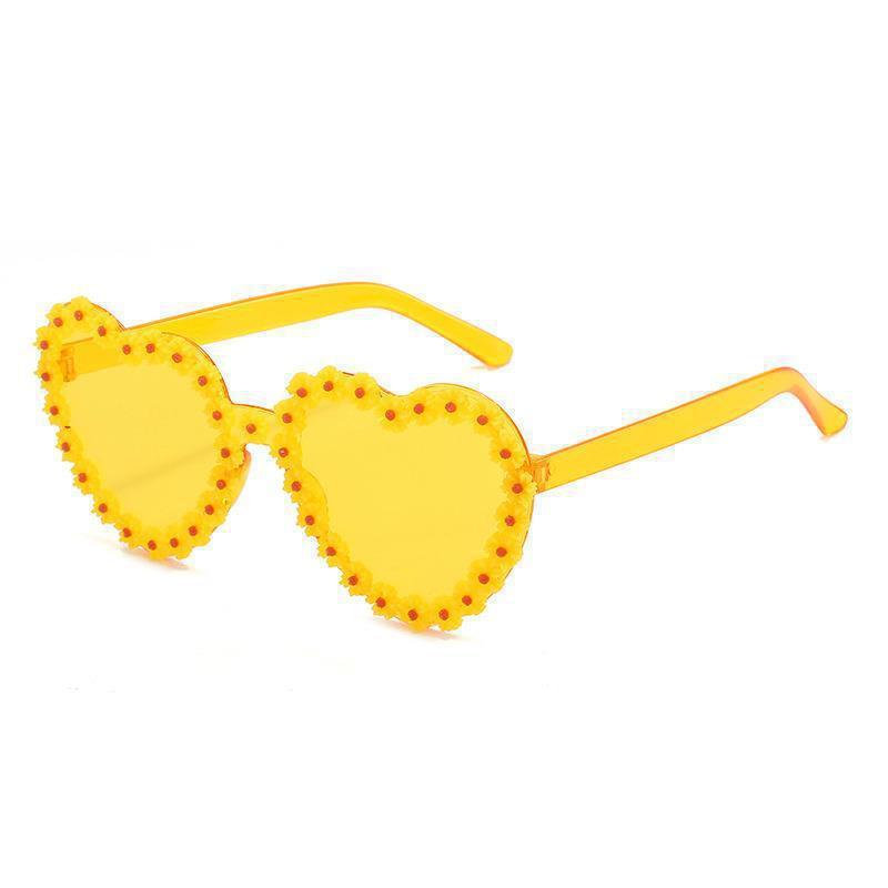 Fashion Heartshaped Sunglasses With Uv Protection For Women And Men Diy Frame