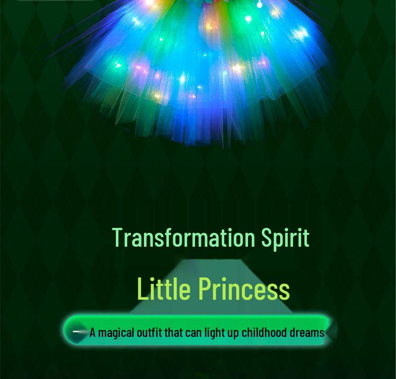 Forest Elf Princess Luminous Wings Toy - Angelic Fairy Decoration for Kids