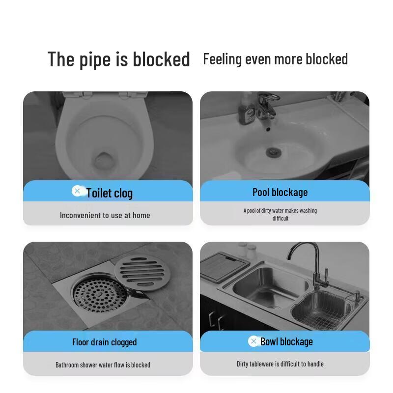 Meiliya Powerful Drain & Toilet Plunger
