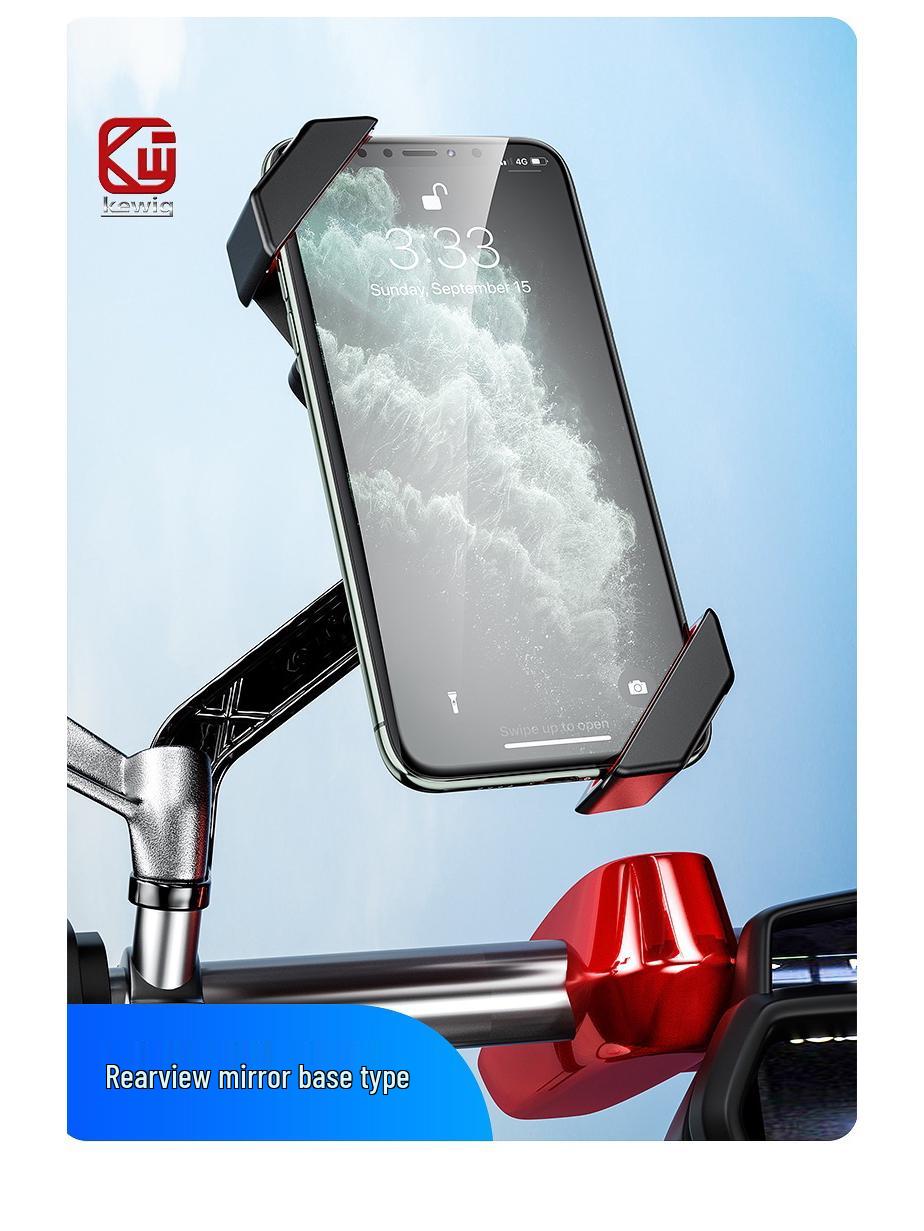 

Outdoor Cycle Phone Navigation Holder, Diagonal Two-Jaw Mount