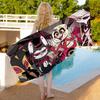HazbinS H-Hotels Beach Towel Colorful Bath Towels For Girl Microfiber Quick Dry Sand Free Beach Yoga Spa Gym Pool