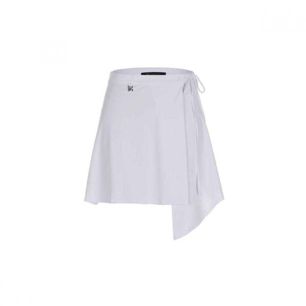 Bermudagrass Cool Wrap Skirt White