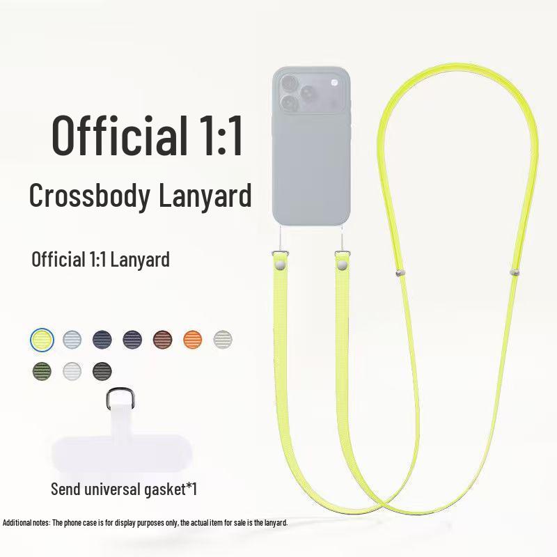 Magnetic Crossbody Lanyard for iPhone 17 - Official Apple Style Shoulder Strap
