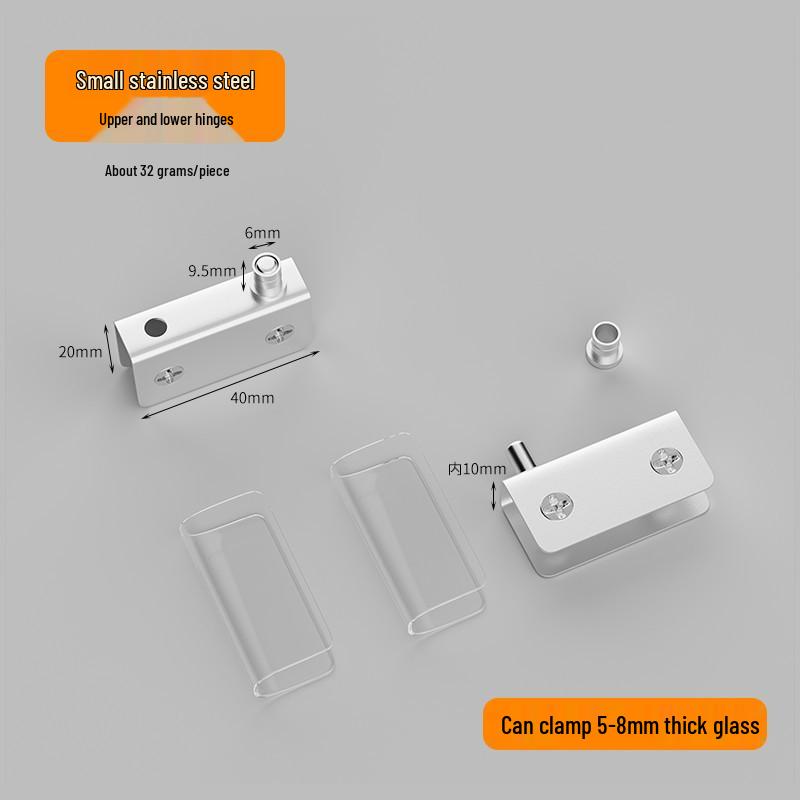 

Автоматические петли для дверей из нержавеющей стали с верхним и нижним стеклом, бесплатное отверстие для новичков со скидкой