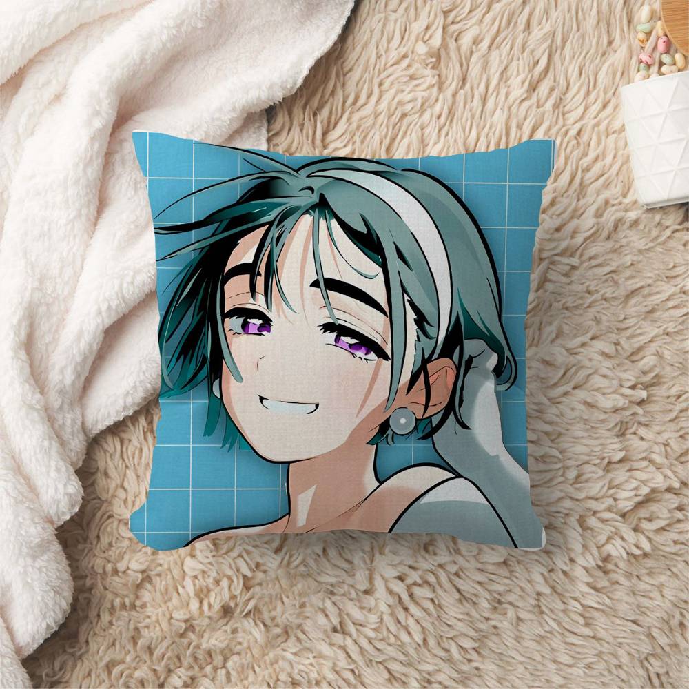 Cartoon Cute Girl Sua Pillow Anime Pillow Sofa Bed Head Pillow Cover Cushion Cover x cm Fashion