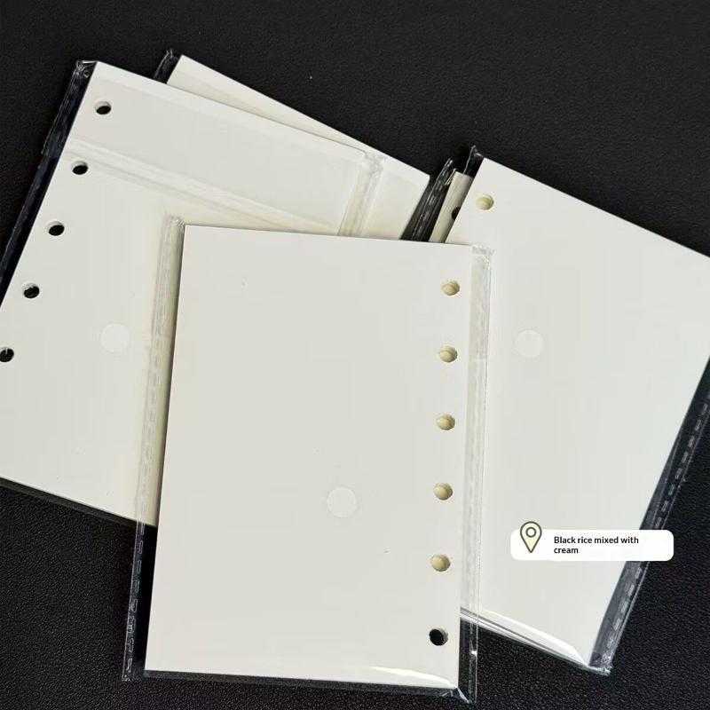 Multi-Functional Pu Leather Pocard Loose-Leaf Notebook With Clear Window Notebook For Kpop Fans Store Idol Cards Storage Book