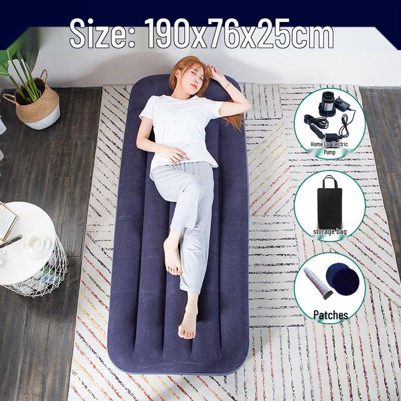 Extra-Large Double Inflatable Air Mattress - Portable Outdoor Folding Bed