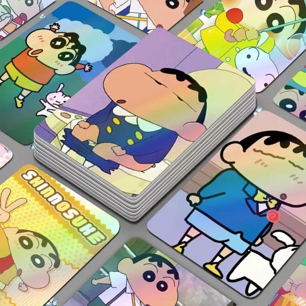 Crayon Shin-chan Photo Card Photo Laser Lomo Goods 55 Sheets Film Included