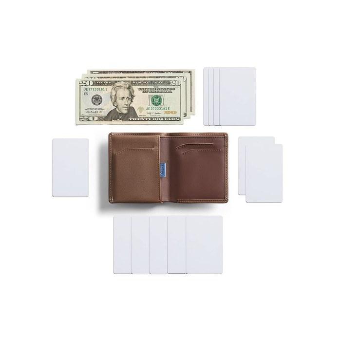 [Bellroy] Note Sleeve Slim Leather Wallet - Hazelnut 4 x 3.6 inches