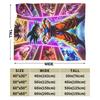 D-Dragons Ball Anime Flannel Blanket  Super Soft Throw Blanket for Home Decor Decorative Street Trend Bedspread Sofa Bed Cover