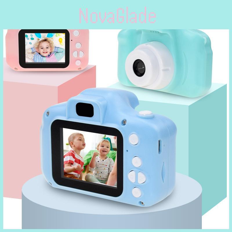 X2000 Kinderkamera HD Kinder Schüler Digitalkamera Urlaubs Geburtstagsgeschenk Kamera Tragbar und Manuelle Bedienung