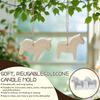 Horse Mold Horse Candle Molds Silicone Easy Release Polymer Plaster Paste Craft Moulds For Pendant Cement Gypsum Decoration
