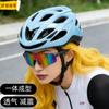 Bicycle Helmet Unisex Summer Mountain Bike Road Bike Balance Bike Breathable Shock-Absorbing Safety Sport USB Light