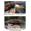 Metal Cooking Pan Companion Thick Frame Nonstick Grilling Rack Metal Texture Suitable for Baking Roasting Meal Tray