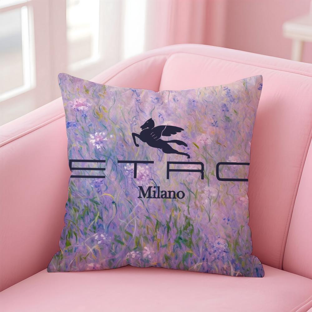 Brand E-EtroS Cushion Cover Comfortable Reversible Pillow Cover Ideal for Car Sofa Bedroom & Beyond