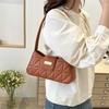 Stylish Chic Quilted Pu Leather Shoulder Bag For Women Trendy Small Square Bag