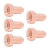 5Pcs Plasma Cutting Torch Nozzle Tip Thickened Brass Plasma Cutter Nozzle Tip for SL60 SL100
