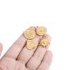 5pcs Stainless Steel Heart Sun Flower Charms Cross Pendant for DIY Necklace Earrings Making Jewelry Findings Bracelets Supplies