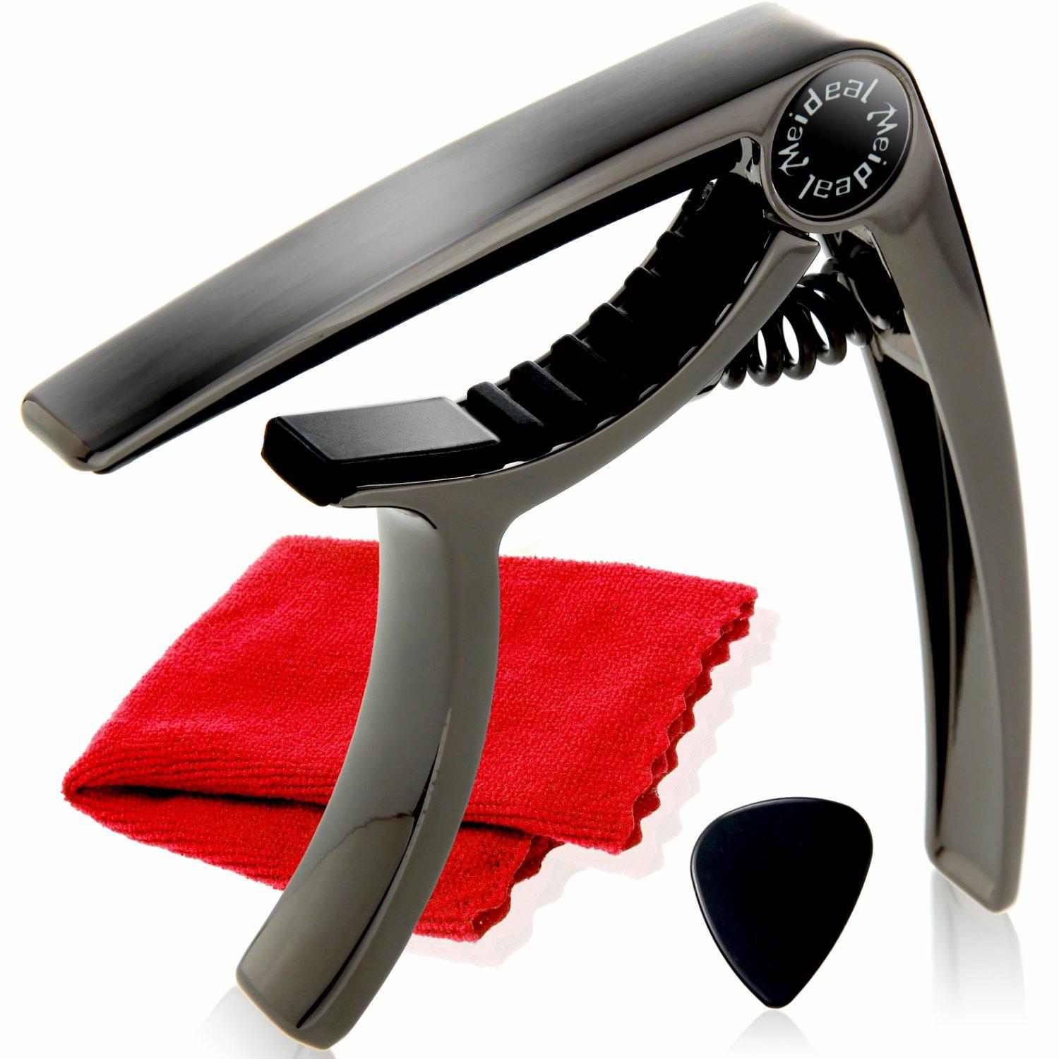 

Каподастр для гитары Phoenix One Touch Tast Alloy Care Fiber Cloth Безопасная и надежная гарантия. 3 предмета для электроакустической гитары Folk [модель из цинка] Комплект от производителя!