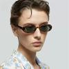 Vintage Oval Sunglasses Women Luxury Brand Designer Small Sun Glasses Retro Glasses Ladies Goggle UV400 Eyewear Lentes De Sol