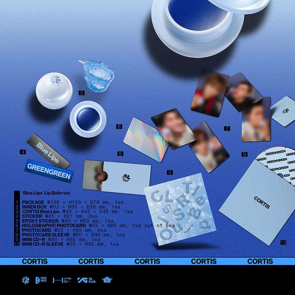 [Pre-order] CORTIS The 2nd EP [GREENGREEN] ('Blue Lips' Lip Balm Ver.) Version Select Official K-POP Album CD