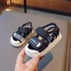 Children's Sandals Summer Baby Toddler Sandals Soft Bottom Non-Slip Boys Girls Sport Kids Sandals Toe-covered Beach Shoes G06104
