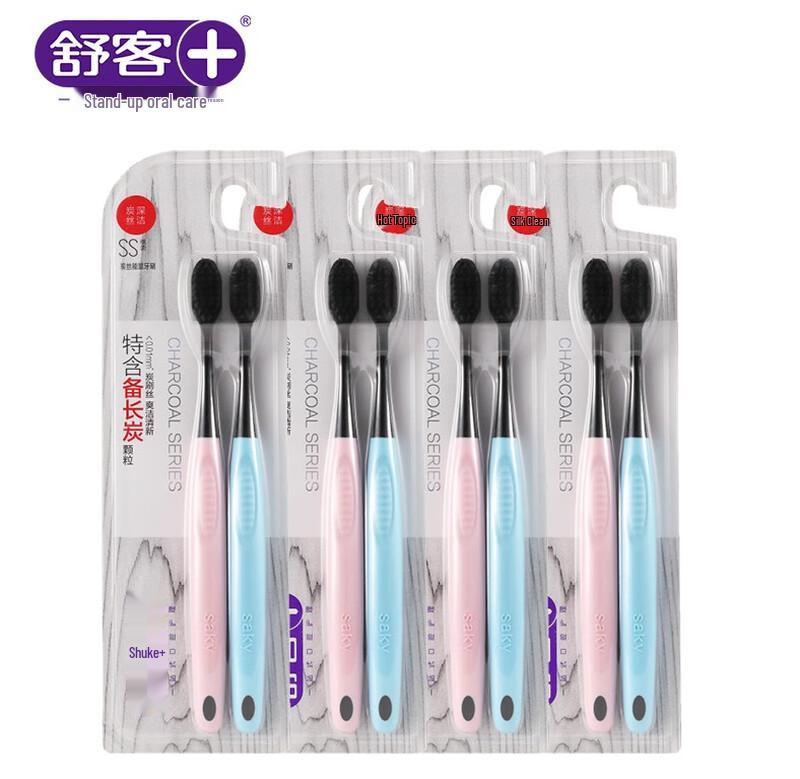 Shuke+ Carbon Silk Energy Adult Toothbrush