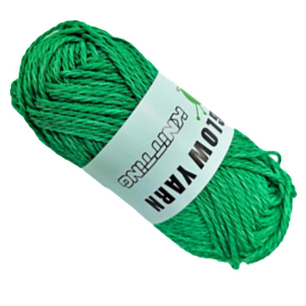 

Glow In The Dark Thread 2mm Thick Luminous Soft Decor Christmas Crochet Yarn For Christmas Halloween Thanksgiving Holiday зелёный