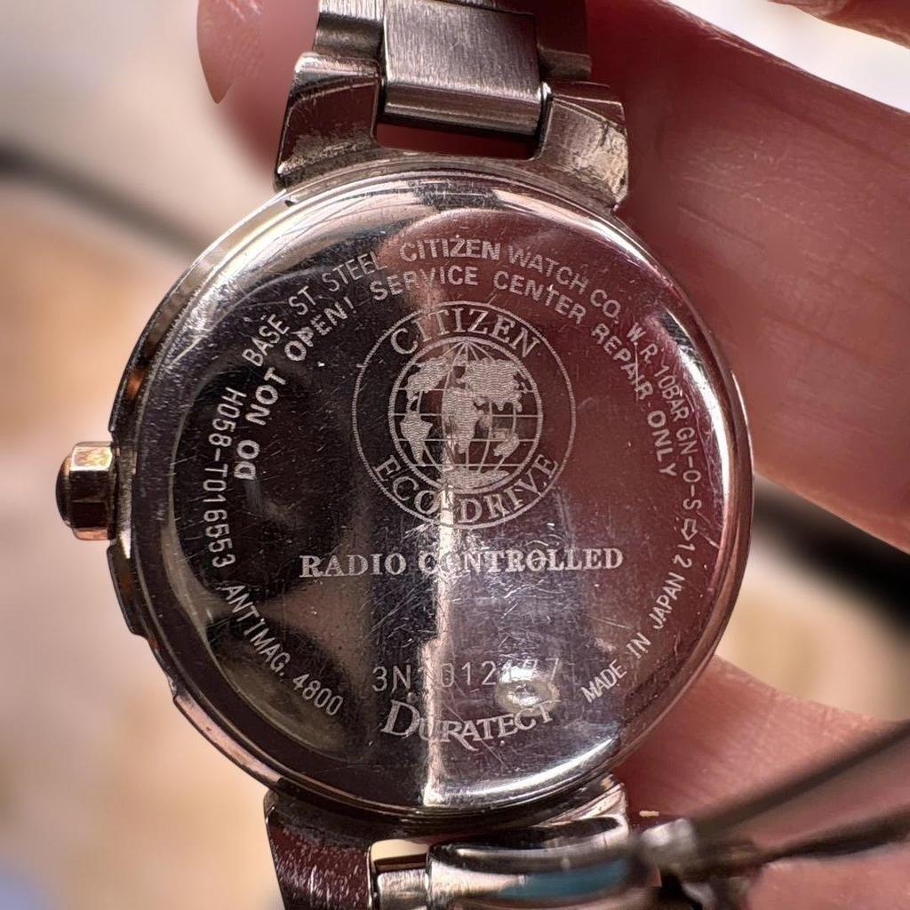 Used CITIZEN Eco-Drive Radio-controlled Watch Ladies xC
