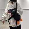 Plush Backpack Cartoon Penguin Plush Toy Penguin Plush Bag Shoulder Bag Penguin Plush Backpack