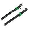 K79 Black Kawasaki Brake and Clutch Lever Compatible with Versys (Green) Set, 6-Level Adjustment, ZX-6R, ZX-9R, ZX-10R, Z1000, ZX-12R, 1000, etc.