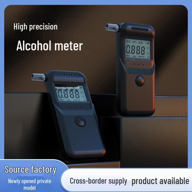 

Высокоточный портативный алкотестер для домашнего и автомобильного использования 5 Mouthpieces