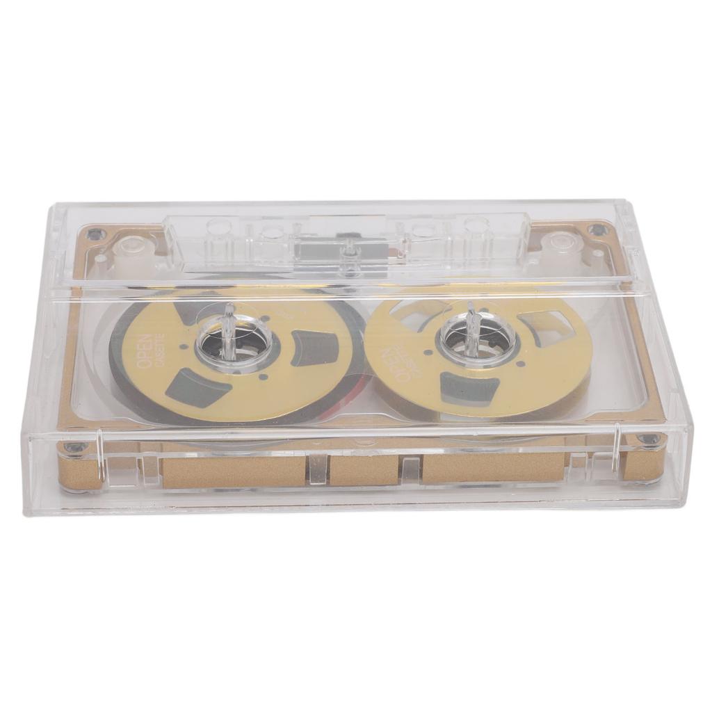 Reel To Reel Blank Sound Cassette Tape   Homemade 55 Minutes Aluminum Empty Cassette Tape for Music Recording
